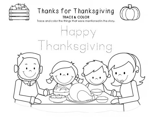 More BFIAR Thanks for Thanksgiving Printables! | Little Learning Lane